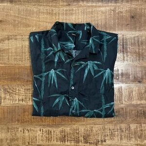 Theory Irving Camp Collar Linen Shirt